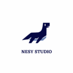 Logo barbearia mascote clássico verde (7)